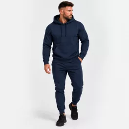 PRÉMIUM organikus pamut melegítő szett / Navy kék
