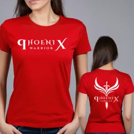 Phoenix warrior - Női póló / Piros