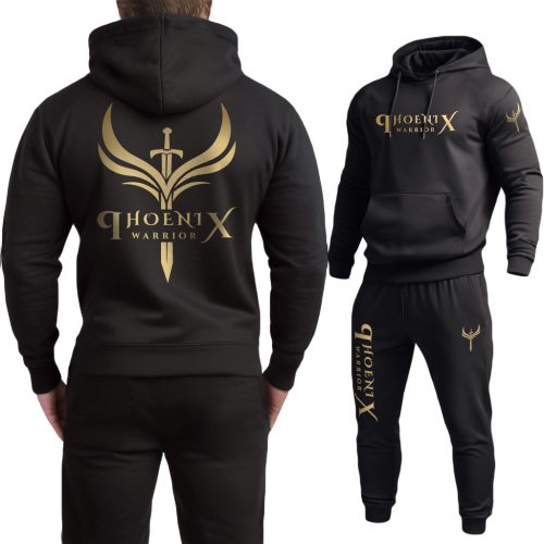 Phoenix warrior melegítő szett / Fekete