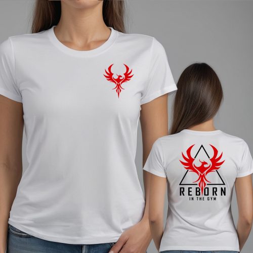 Reborn in the gym - Női póló 