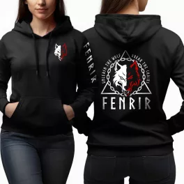 Fenrir - Női pulóver / Fekete
