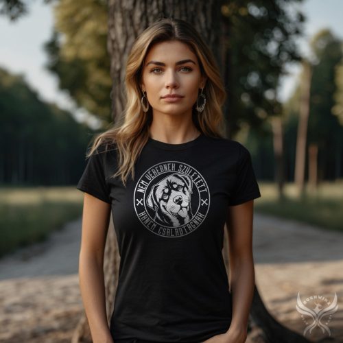 Nem vérebnek született, hanem családtagnak - Rottweiler női póló