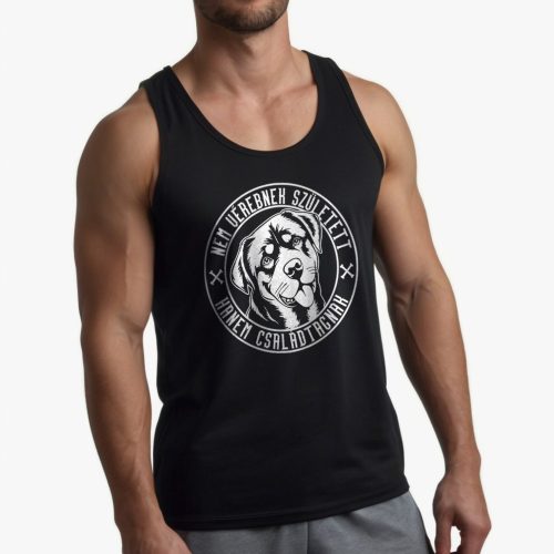 Nem vérebnek született, hanem családtagnak - Rottweiler / classicfit trikó