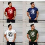 Nem vérebnek született, hanem családtagnak - Rottweiler férfi póló / Piros