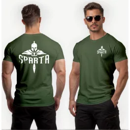 Sparta férfi póló / Army