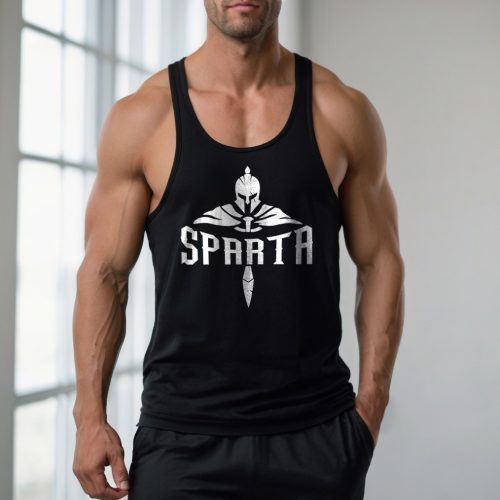 Sparta - Fekete stringer trikó
