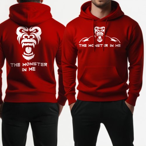 The monster in me - Pulóver / Piros
