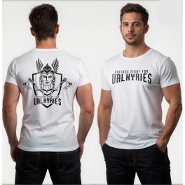 Vikings fight for Valkyries férfi póló / Fehér