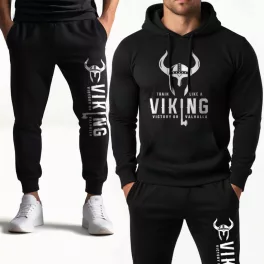 Train like a Viking - melegítő szett / Fekete