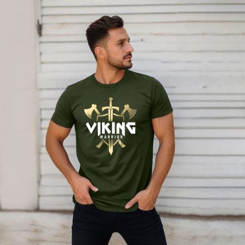 Viking warrior férfi póló