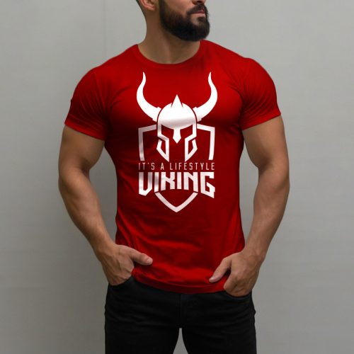 It's a lifestyle Viking póló / Piros