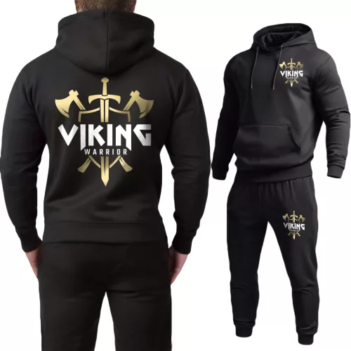 Viking Warrior melegítő szett / Fekete