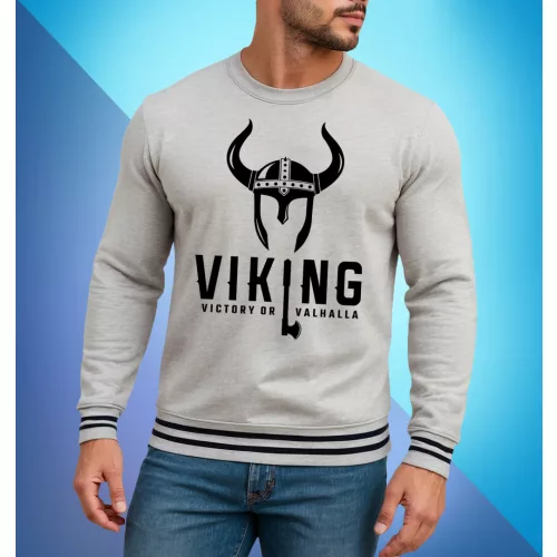 Viking PRÉMIUM pulóver / Szürke