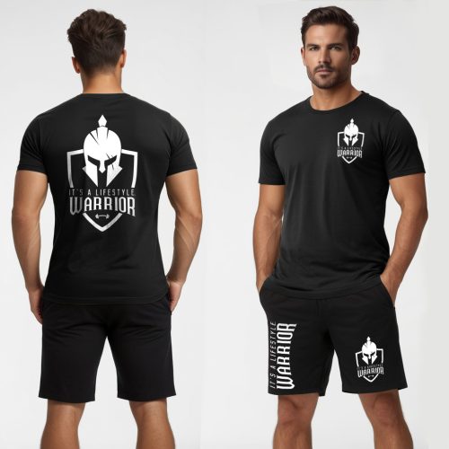 It's a lifestyle. Warrior -  Férfi póló + rövidnadrág