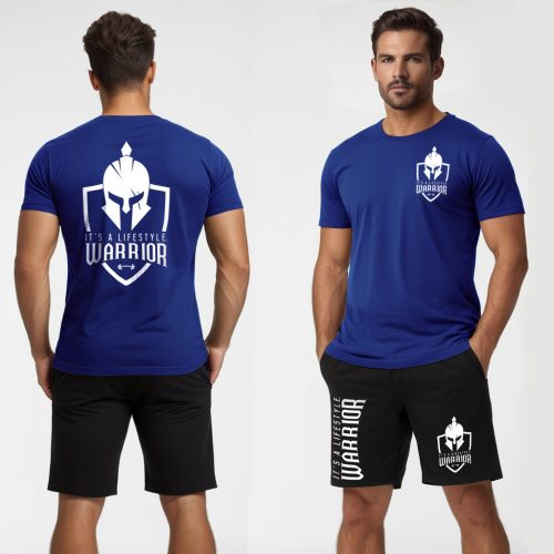 It's a lifestyle. Warrior -  Férfi póló + rövidnadrág