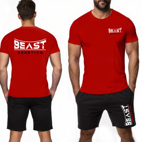 Beast genetics -  Férfi póló + rövidnadrág