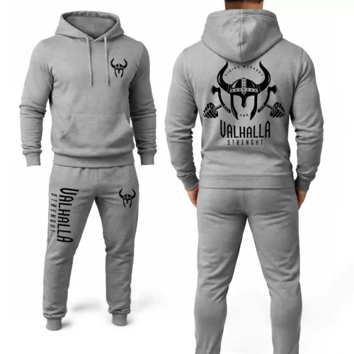 Viking workout and Valhalla strenght melegítő szett / Szürke