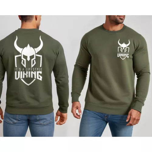 It's a lifestyle Viking PRÉMIUM pulóver / Army