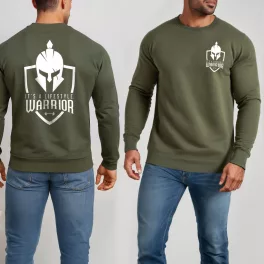 It's a lifestyle. Warrior PRÉMIUM pulóver / Army