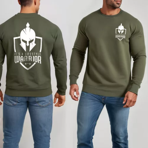 It's a lifestyle. Warrior PRÉMIUM pulóver / Army