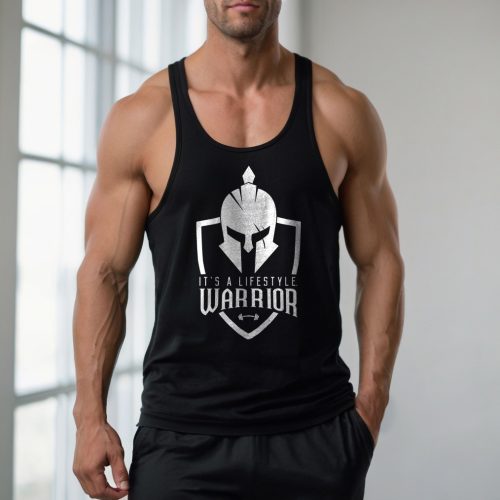 Warrior. I am a son of Viking - Fekete stringer trikó