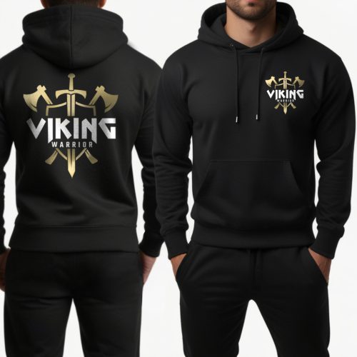 Viking Warrior - Pulóver / Fekete