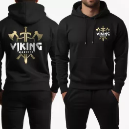 Viking Warrior - Pulóver / Fekete