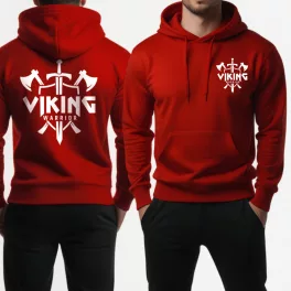 Viking Warrior - Pulóver / Piros