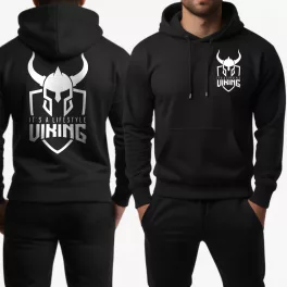 It's a lifestyle Viking - Pulóver / Fekete
