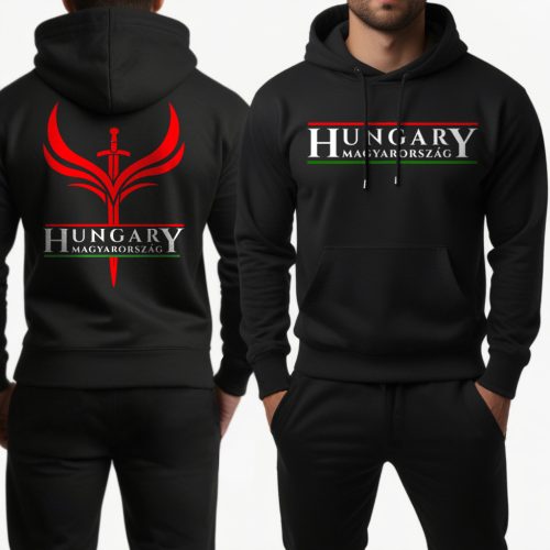 Hungary - Magyarország pulóver / Fekete