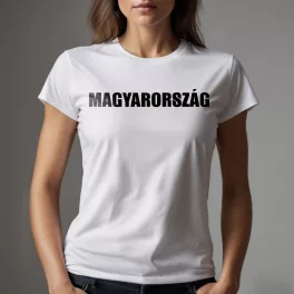 Magyarország női póló / Fehér